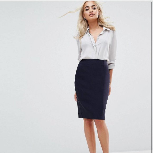 Asos New Without Tag Pensil Skirt - Picture 2 of 6